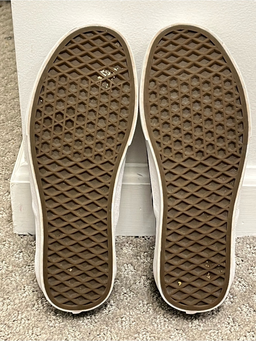 RARE🔥 VANS Slip On Gray Black Checkerboard Racing Flag Sz 8 Women’s 6.5 Men - Picture 6 of 7